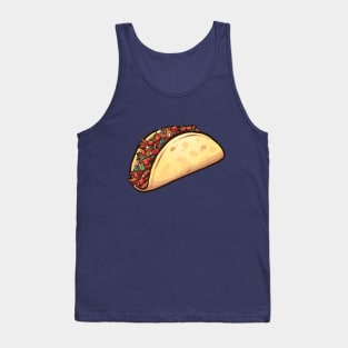 Cartoon taco Tank Top